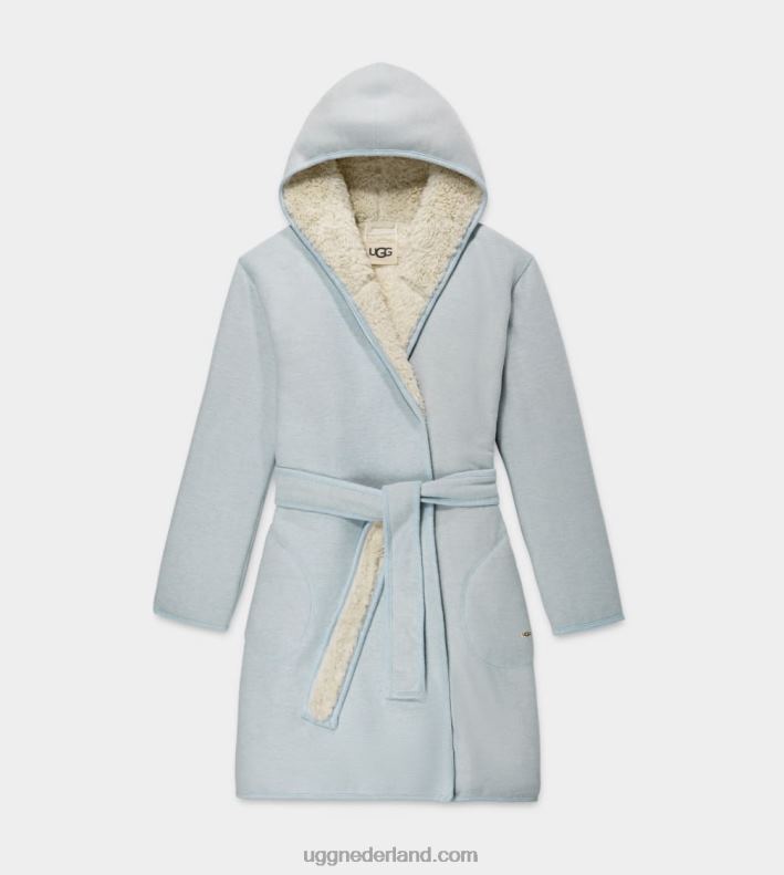 vrouwen zwembad blauwe heide UGG portola omkeerbaar gewaad 686ZP2221