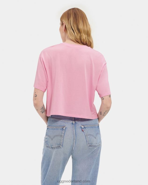 vrouwen dromen UGG pattie cropped T-shirt met logo 686ZP1255