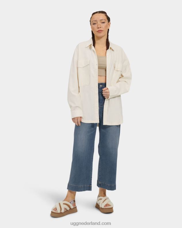 vrouwen gips UGG kimya shirt met lange mouwen 686ZP1304