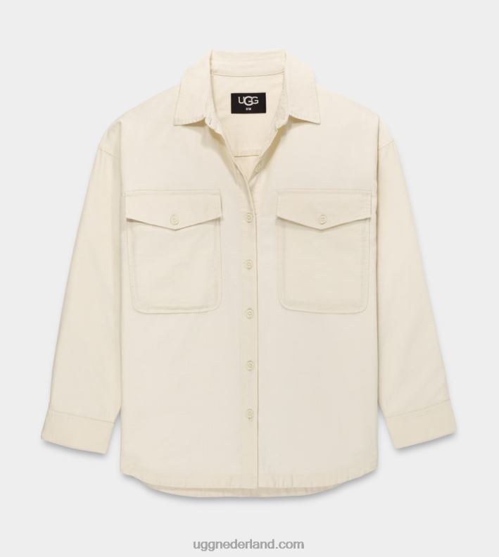 vrouwen gips UGG kimya shirt met lange mouwen 686ZP1304