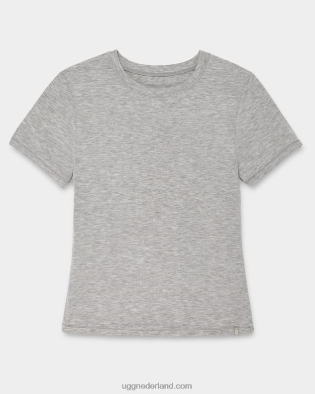 vrouwen grijze heide UGG miriam baby t-shirt 686ZP916