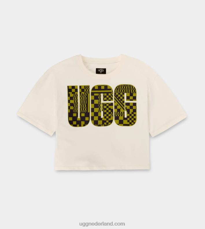 vrouwen nimbus UGG thahlia cropped T-shirt met logo 686ZP1082