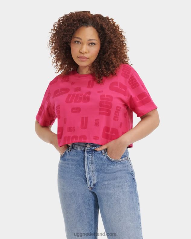 vrouwen radijs UGG bretagne cropped tee scatter 686ZP2287