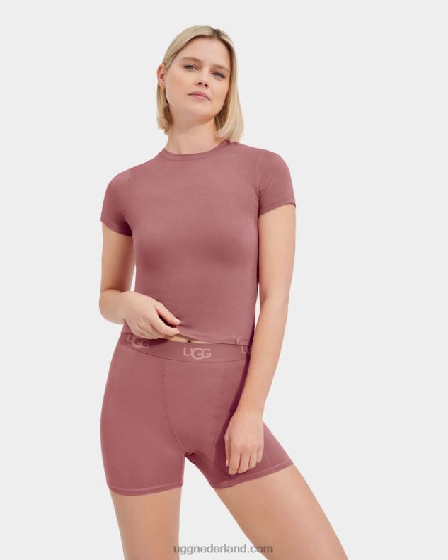 vrouwen sepia mauve UGG miriam baby t-shirt 686ZP913