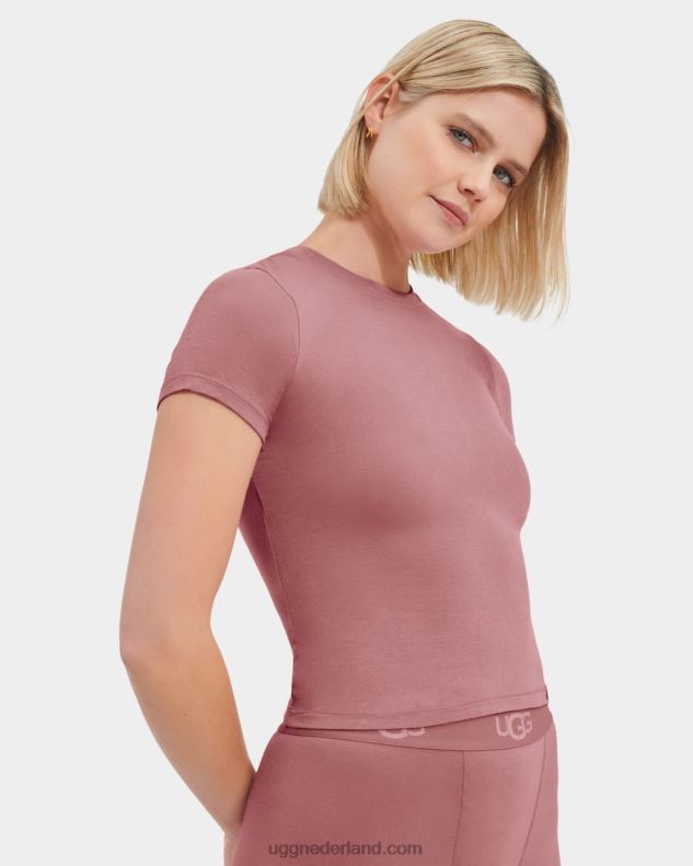 vrouwen sepia mauve UGG miriam baby t-shirt 686ZP913