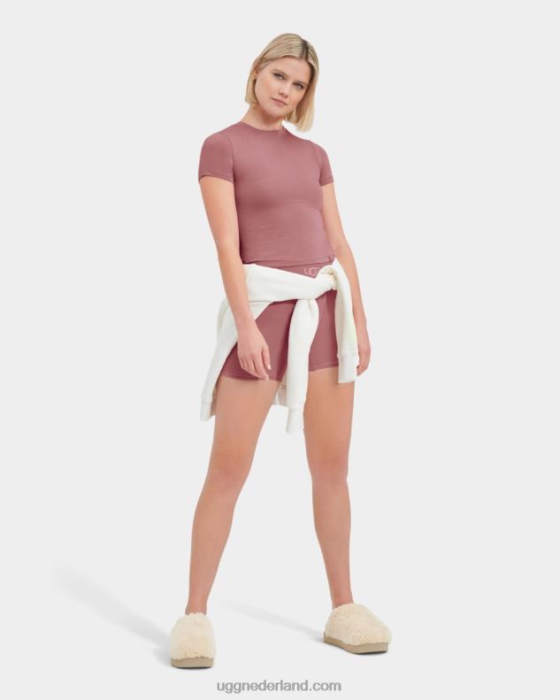 vrouwen sepia mauve UGG miriam baby t-shirt 686ZP913