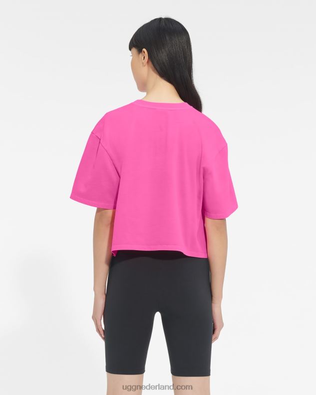 vrouwen tof roze UGG Tana cropped T-shirt 686ZP2232