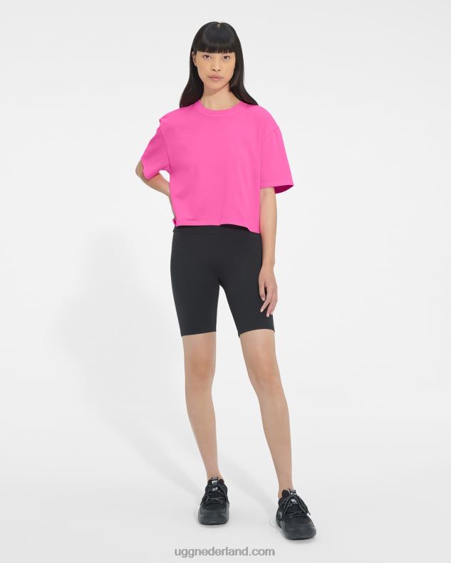 vrouwen tof roze UGG Tana cropped T-shirt 686ZP2232