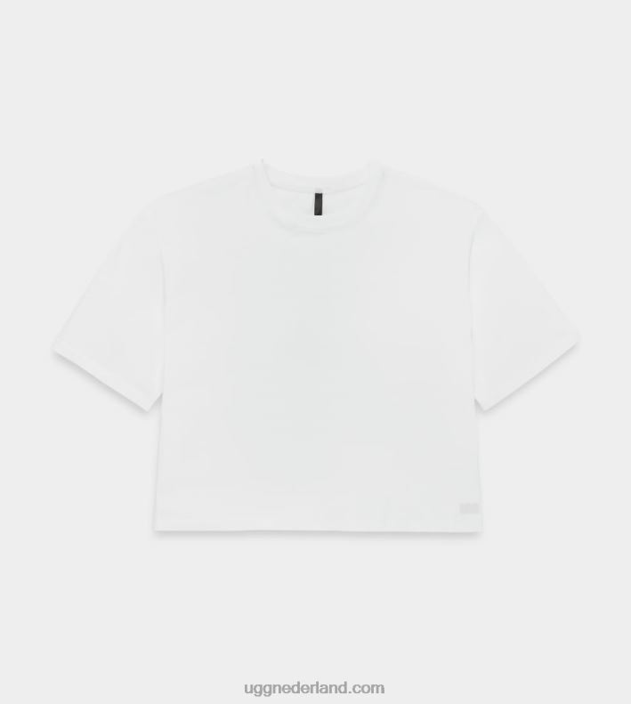 vrouwen wit UGG Tana cropped T-shirt 686ZP1011