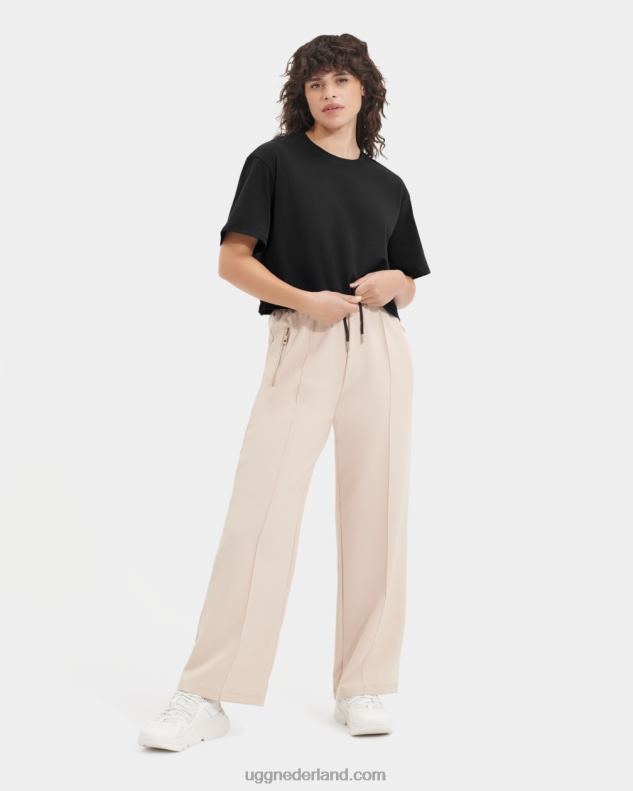 vrouwen zwart UGG Tana cropped T-shirt 686ZP1013