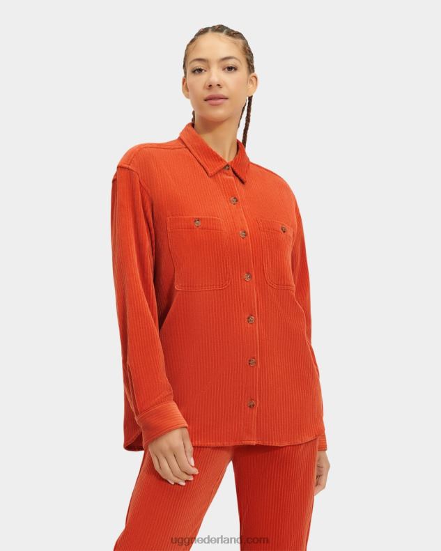 vrouwen Mars UGG engelwortel top met knopen 686ZP1119
