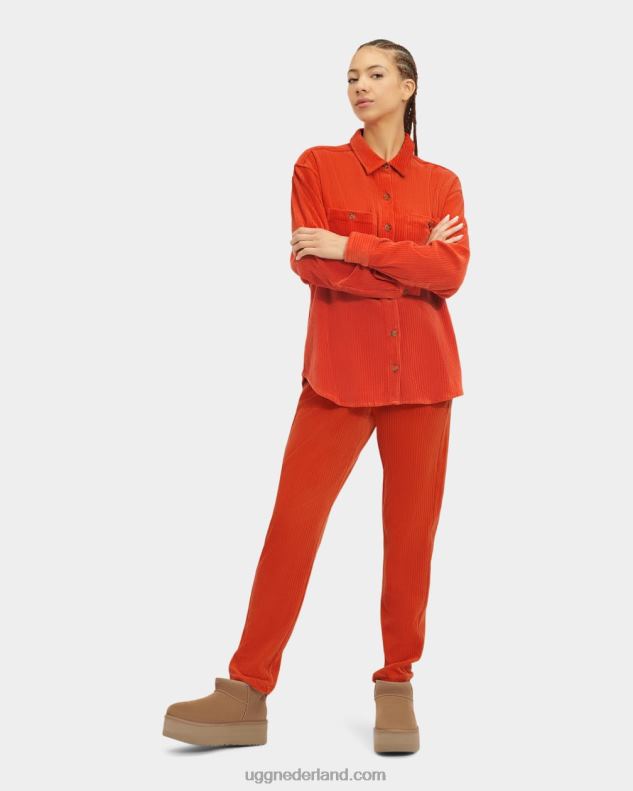 vrouwen Mars UGG engelwortel top met knopen 686ZP1119
