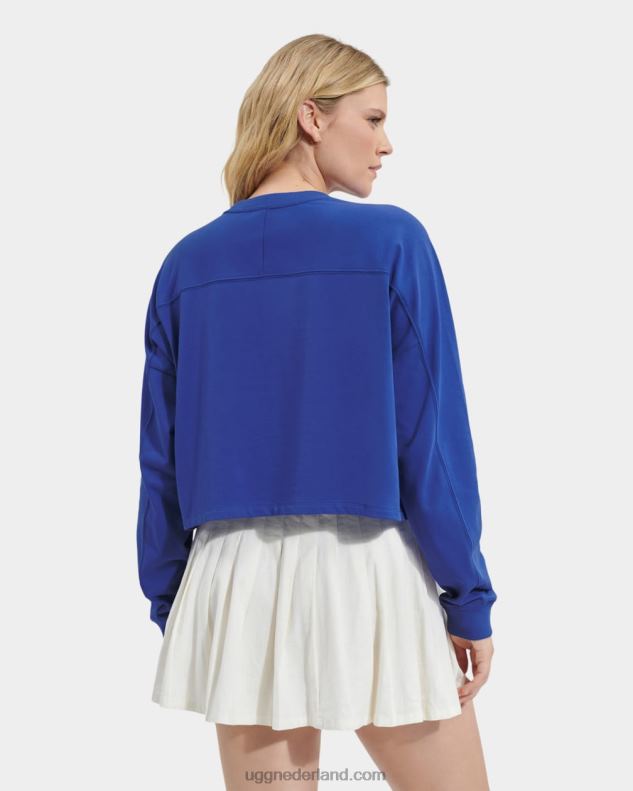 vrouwen azul UGG delylah crop top met lange mouwen 686ZP2172
