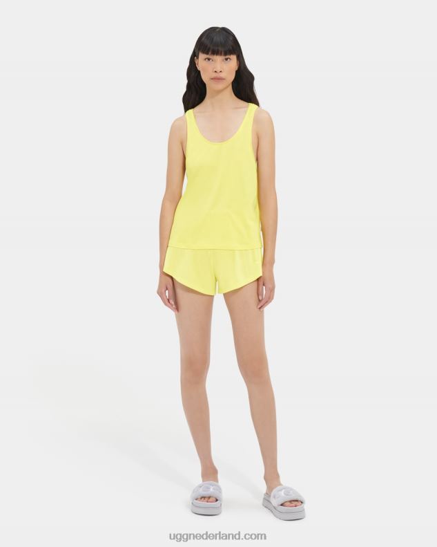 vrouwen elfachtig geel UGG coralynn tank 686ZP1219