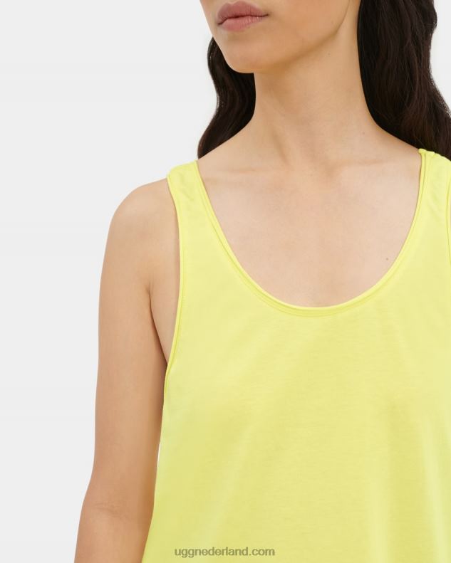vrouwen elfachtig geel UGG coralynn tank 686ZP1219