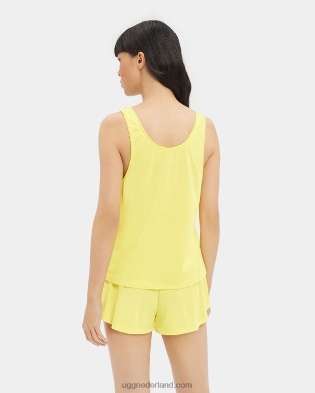 vrouwen elfachtig geel UGG coralynn tank 686ZP1219
