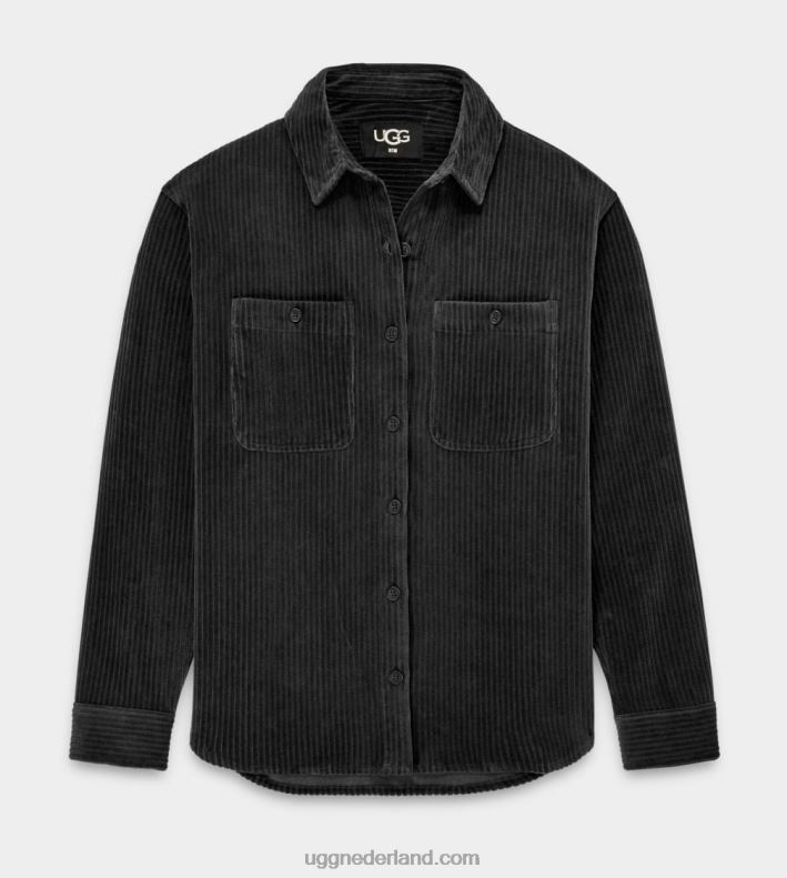 vrouwen inkt UGG engelwortel top met knopen 686ZP1118