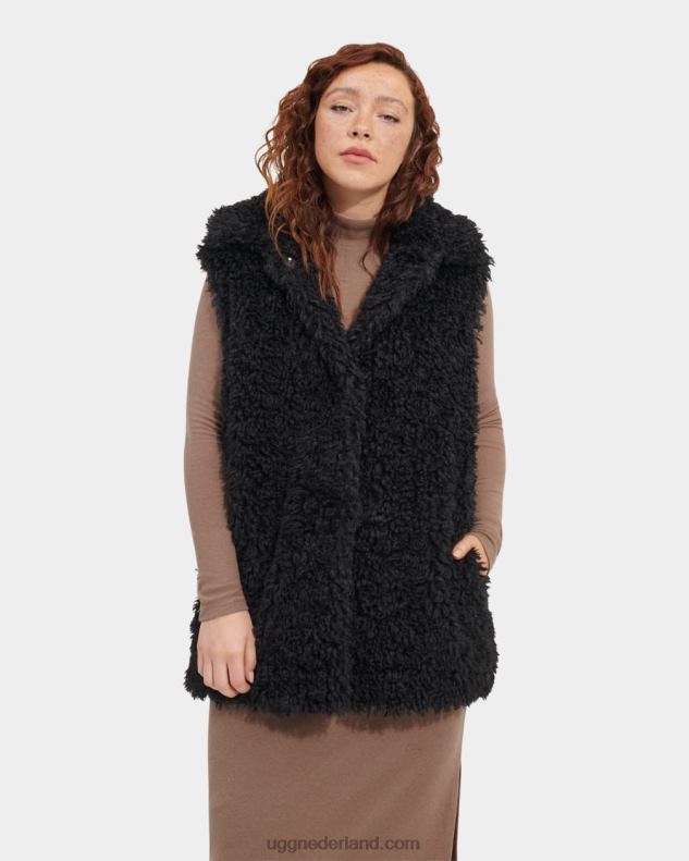 vrouwen teer UGG tammie vest van imitatiebont 686ZP85