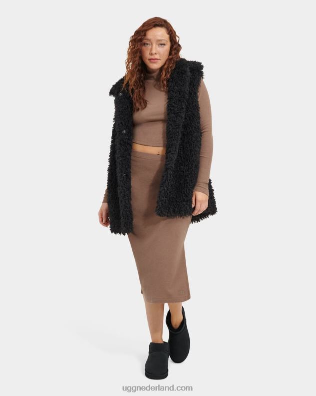 vrouwen teer UGG tammie vest van imitatiebont 686ZP85