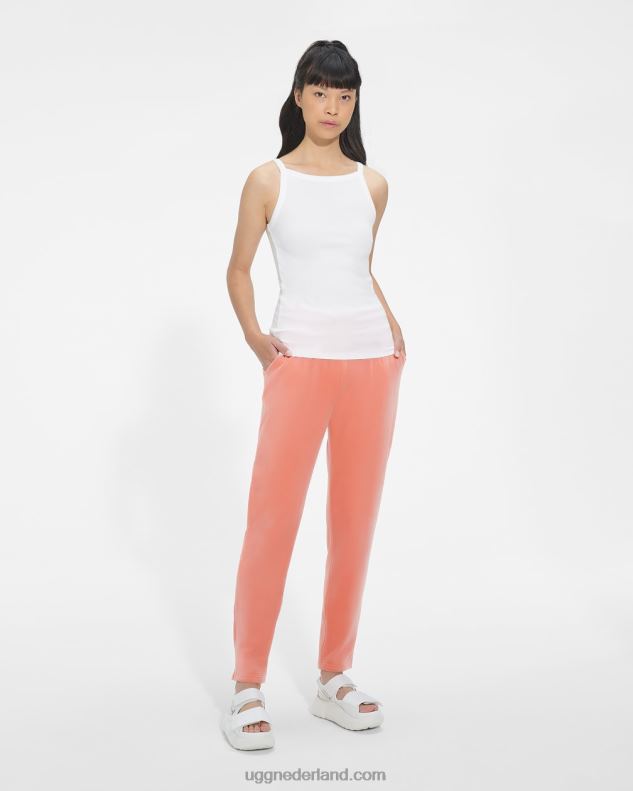 vrouwen wit UGG rory geribbelde tank 686ZP1209