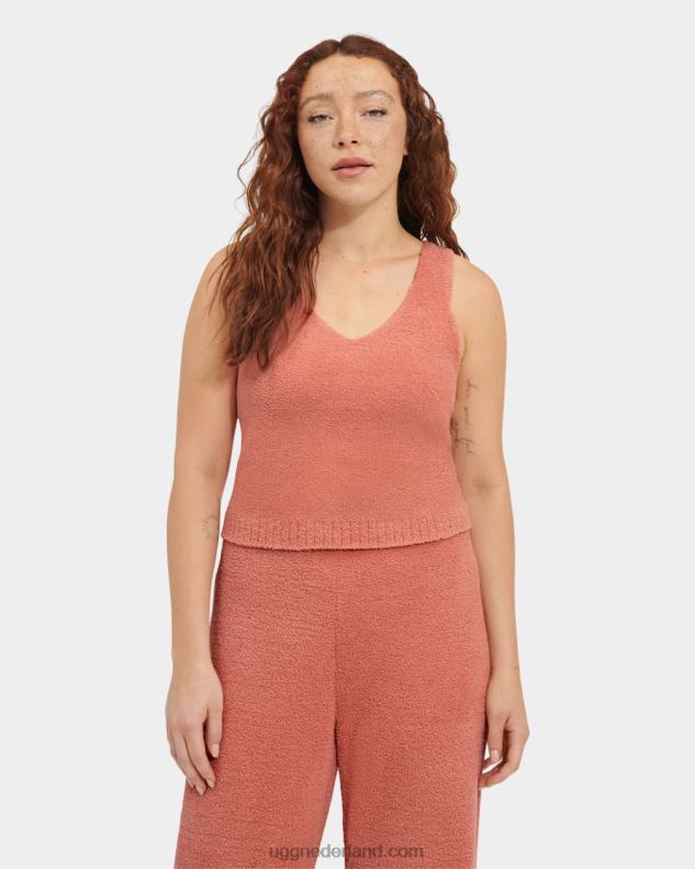 vrouwen woestijn koraal UGG dulcie gebreide top 686ZP162