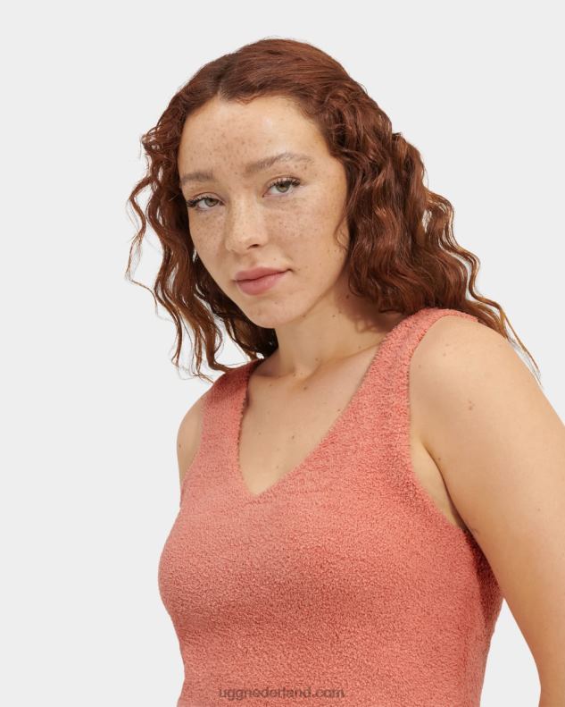 vrouwen woestijn koraal UGG dulcie gebreide top 686ZP162