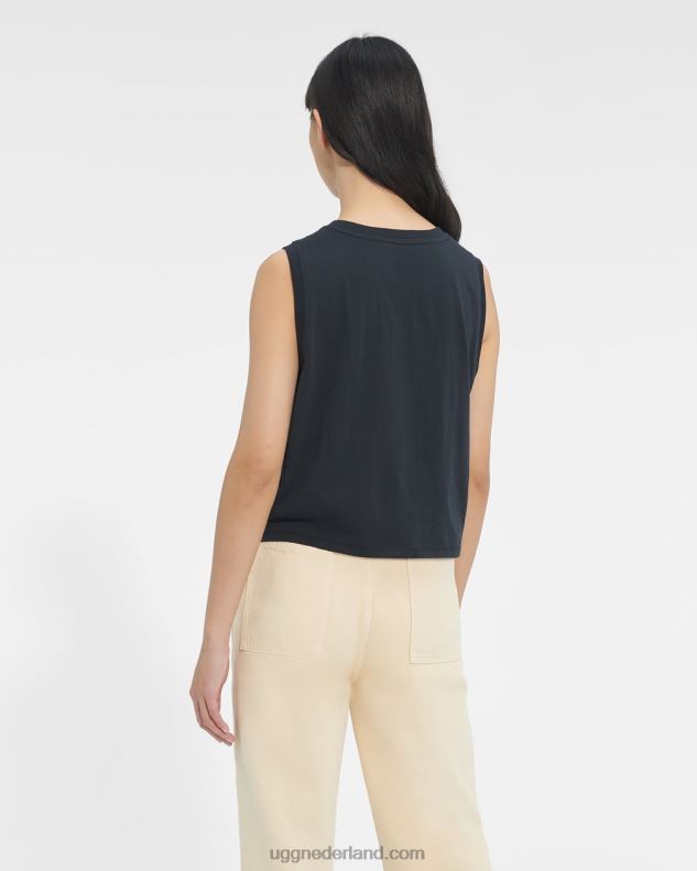 vrouwen zwart UGG soni spier tank 686ZP1202