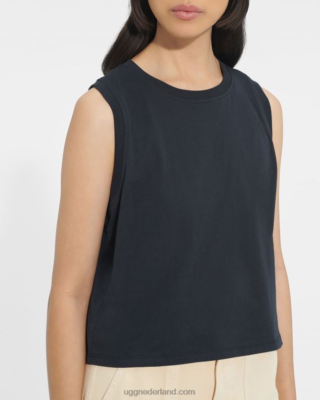 vrouwen zwart UGG soni spier tank 686ZP1202