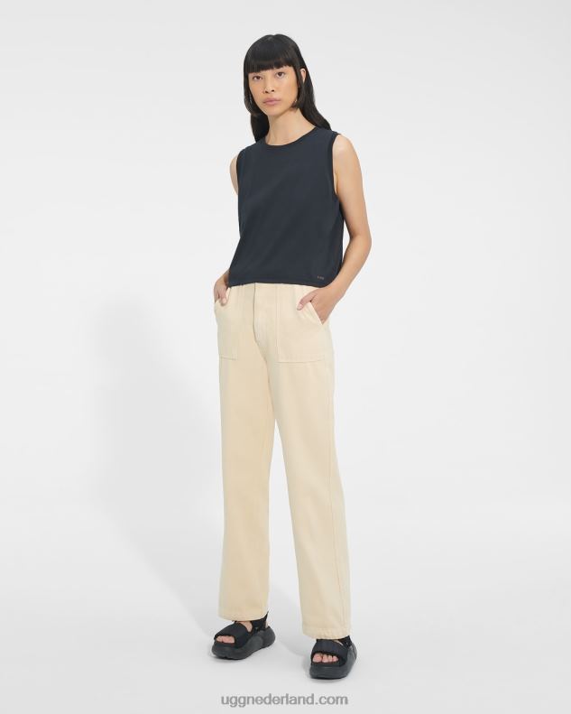 vrouwen zwart UGG soni spier tank 686ZP1202