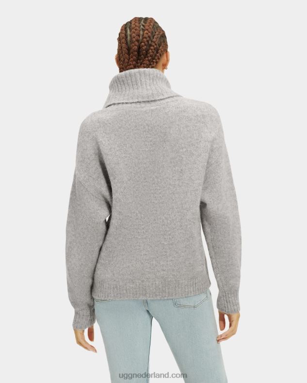 vrouwen grijze heide UGG lylah coltrui 686ZP91