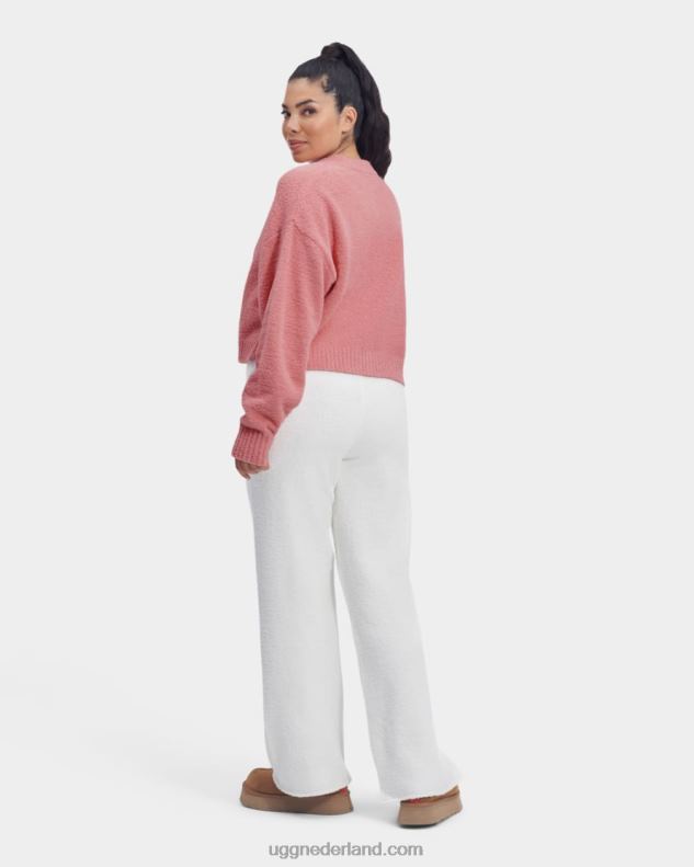 vrouwen horizon roze UGG nyomi cropped vest 686ZP934