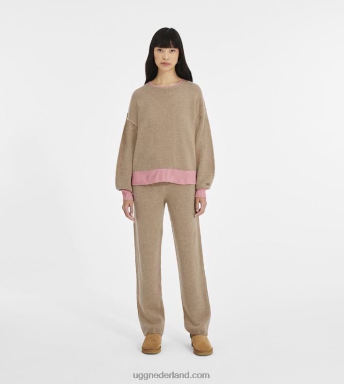 vrouwen kameel II UGG renata trui van kasjmiermix 686ZP1159