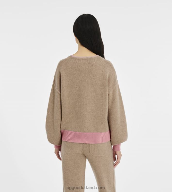 vrouwen kameel II UGG renata trui van kasjmiermix 686ZP1159