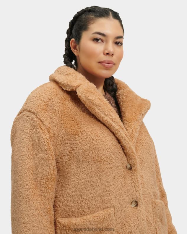 vrouwen lang UGG shailee sherpa reisvest 686ZP1162