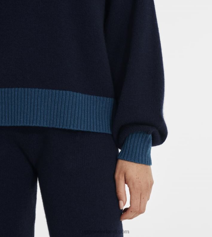 vrouwen marine UGG renata trui van kasjmiermix 686ZP131