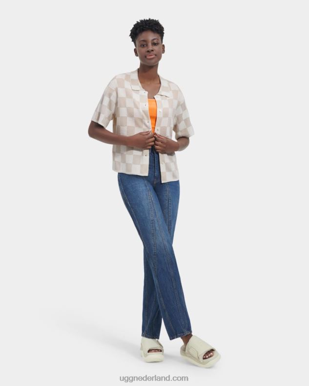 vrouwen nimbus/antiek UGG jeannie buttondown trui 686ZP972