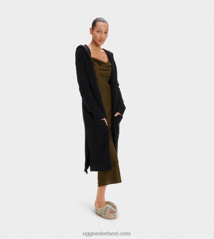 vrouwen zwart UGG judith gebreid vest 686ZP1046