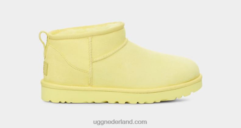 vrouwen Citroen limoen UGG klassieke ultramini 686ZP639