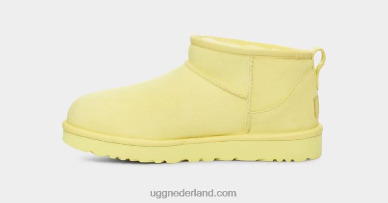 vrouwen Citroen limoen UGG klassieke ultramini 686ZP639