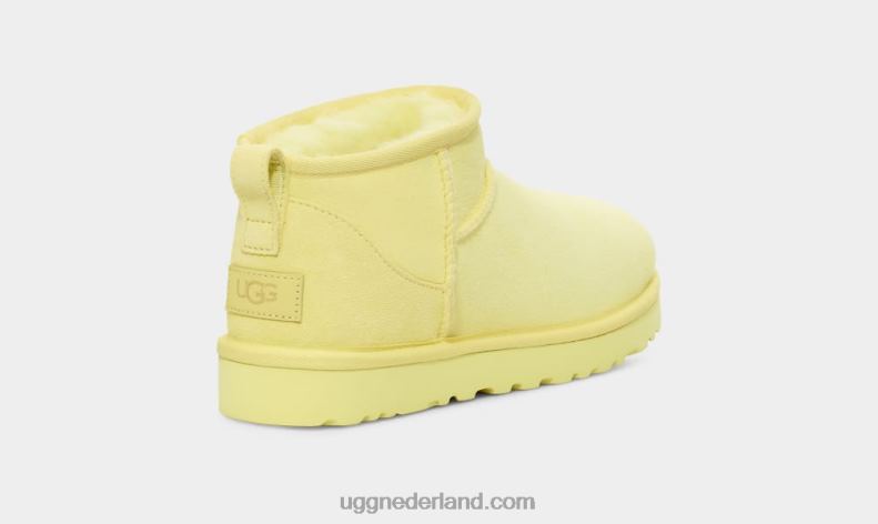 vrouwen Citroen limoen UGG klassieke ultramini 686ZP639