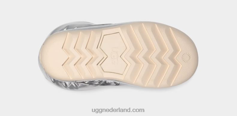 vrouwen Metallisch zilver UGG klassieke maxi short metallic 686ZP736