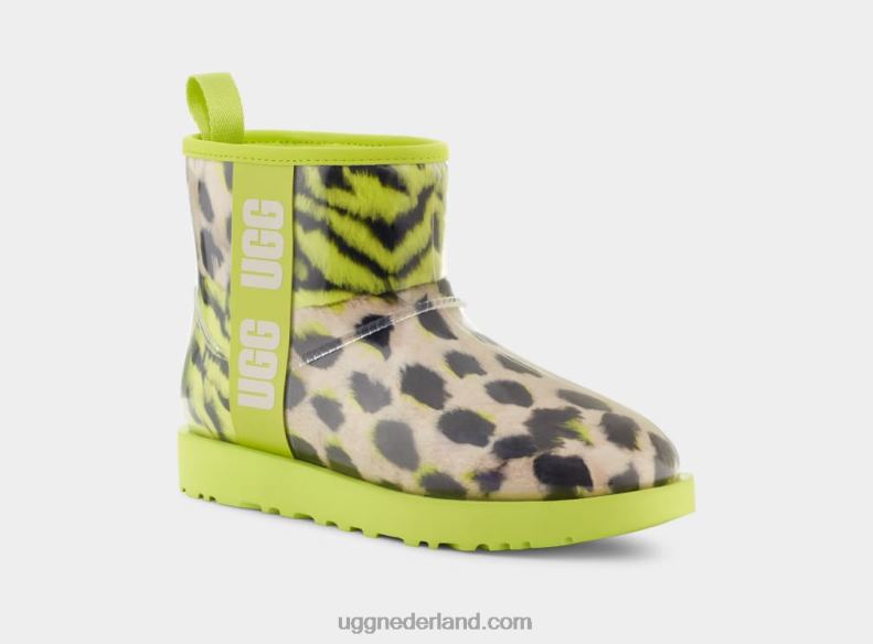 vrouwen Sleutel limoen UGG klassieke heldere mini animalia 686ZP825
