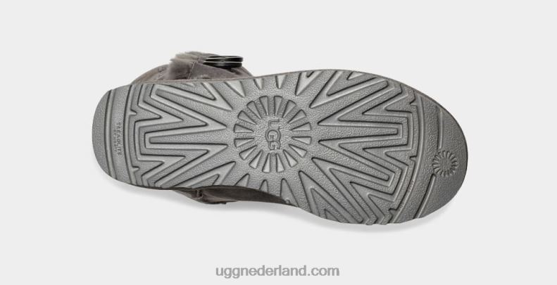 vrouwen grijs UGG bailey button triplet ii laars 686ZP366