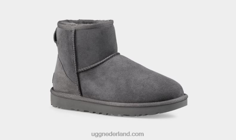 vrouwen grijs UGG klassieke mini ii laars 686ZP475
