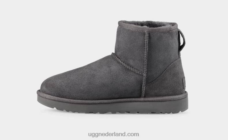 vrouwen grijs UGG klassieke mini ii laars 686ZP475