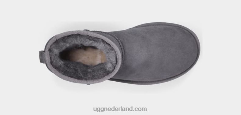 vrouwen grijs UGG klassieke mini ii laars 686ZP475