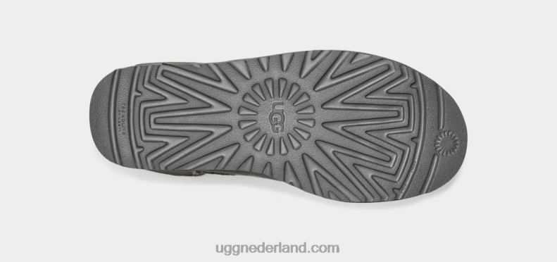 vrouwen grijs UGG mini bailey bow ii laars 686ZP361