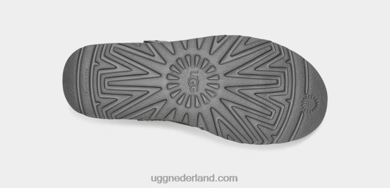 vrouwen grijs UGG mini bailey button ii laars 686ZP362
