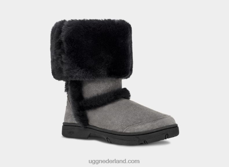 vrouwen grijs zwart UGG zonnestraal hoog 686ZP595