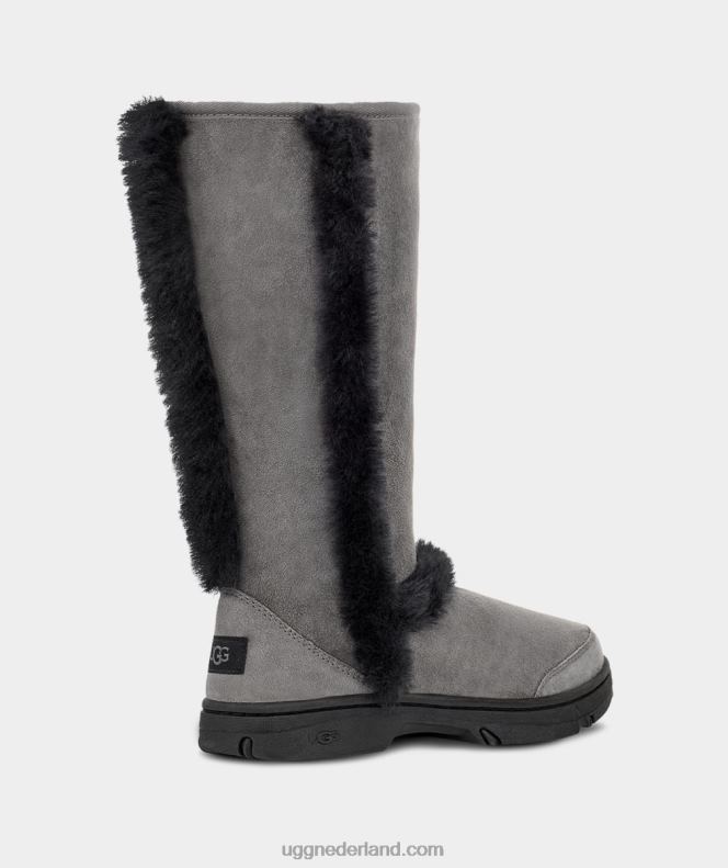 vrouwen grijs zwart UGG zonnestraal hoog 686ZP595